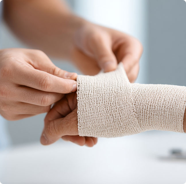 Des soins techniques réalisés dans le confort de votre foyer